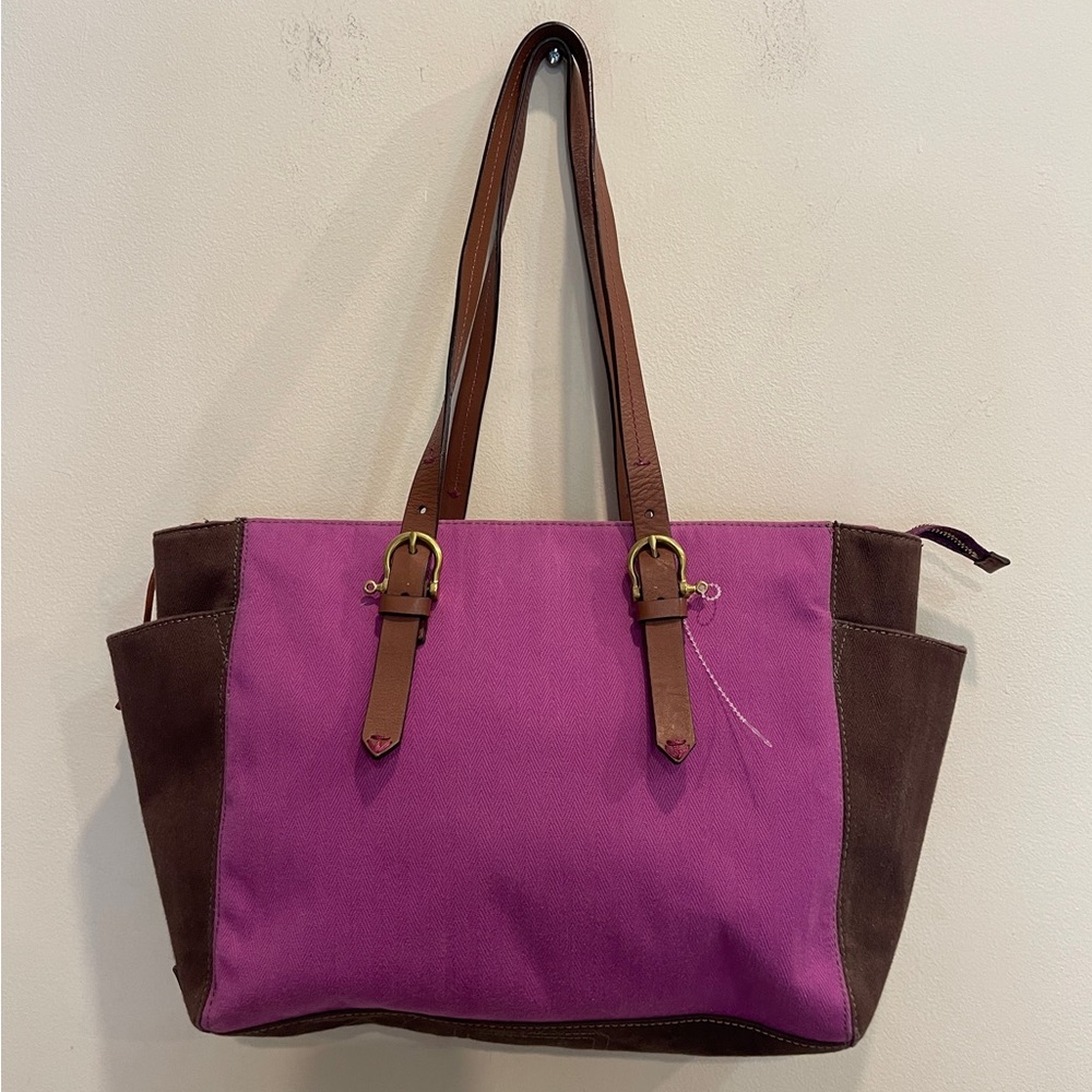 Sperry Top Sider Canvas Tote  Shoulderbag Bag